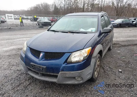 2003 Pontiac Vibe z USA, uszkodzony, nr VIN 5Y2SL62883Z451473